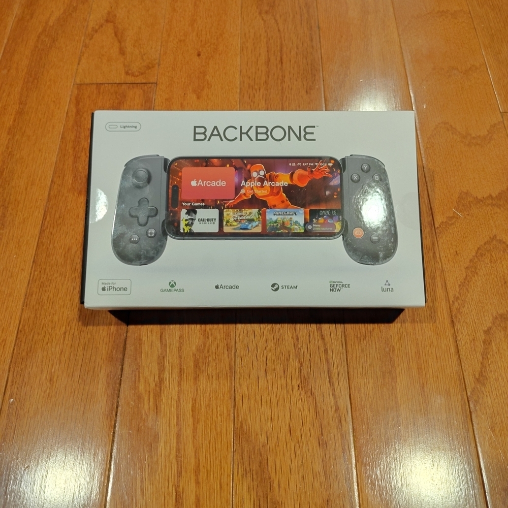 Backbone One 2nd Gen Black Edition Lightning Mobile Controller for iPhone